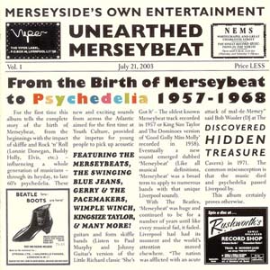 Various Unearthed Merseybeat From Tthe Birth Of Merseybeat To Psychedelia 1957 - 1968